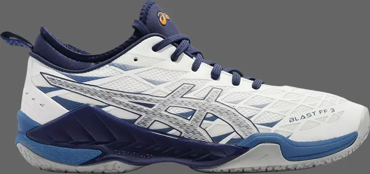 

Кроссовки blast ff 3 'white deep ocean' Asics, белый, Белый;серый, Кроссовки blast ff 3 'white deep ocean' Asics, белый