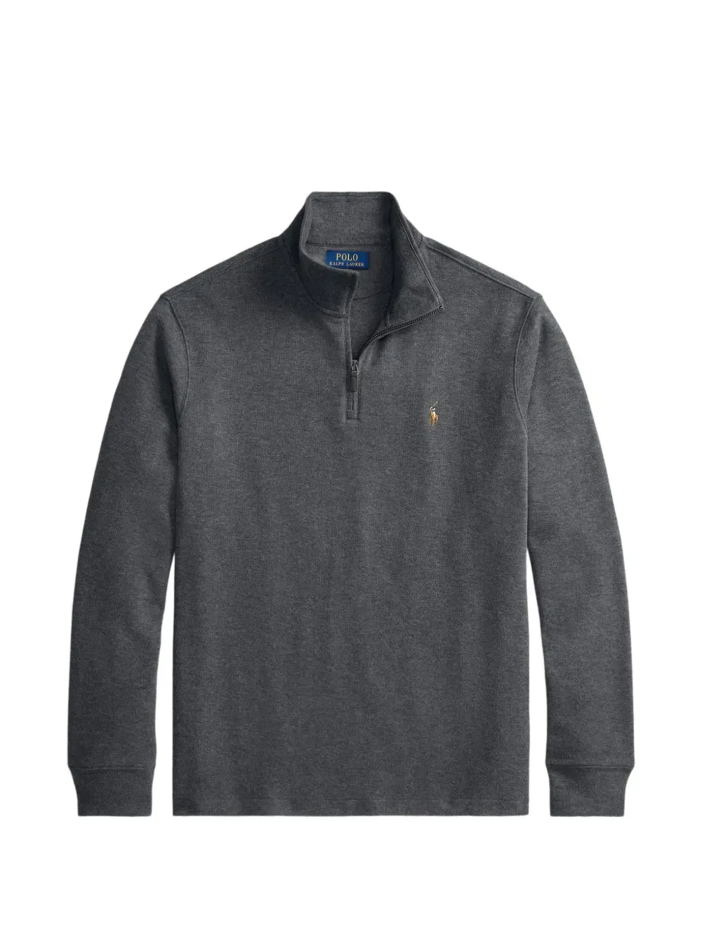 Свитер Estate-Rib на молнии Polo Ralph Lauren, серый