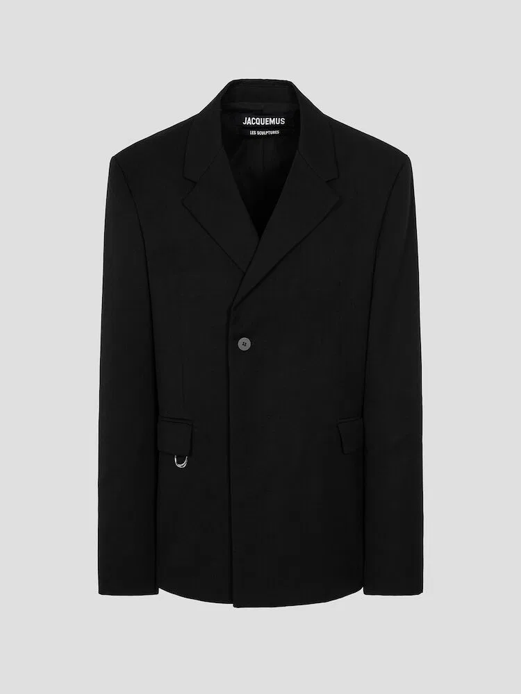 Пиджак структурный Melo JACQUEMUS, Black