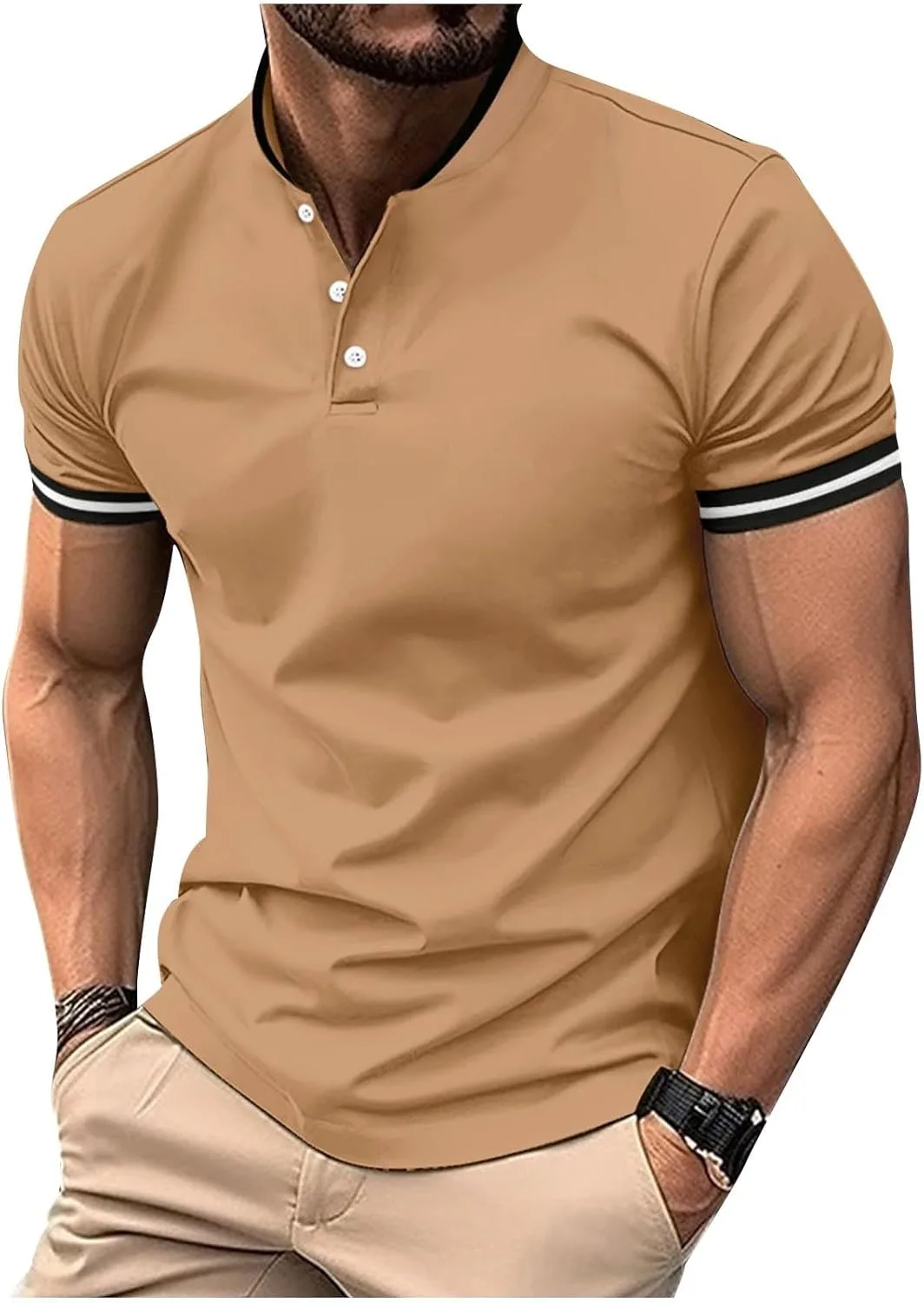 Мужская поло с коротким рукавом Casual