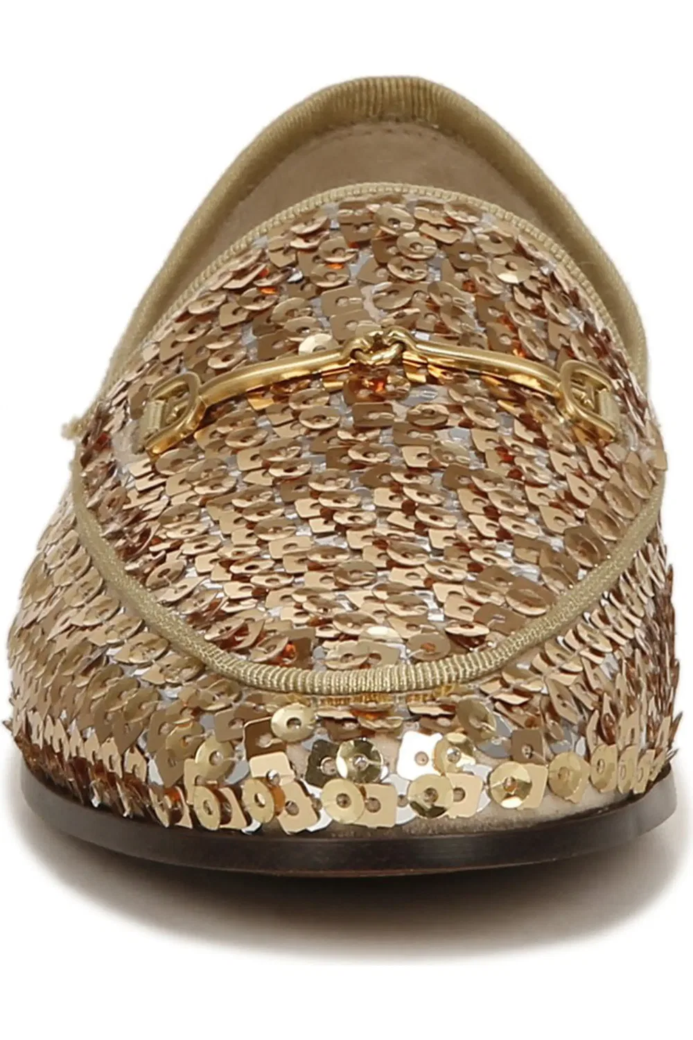 Детские лоферы с металлической пряжкой Loraine Sam Edelman, Gold Multi — фото 4