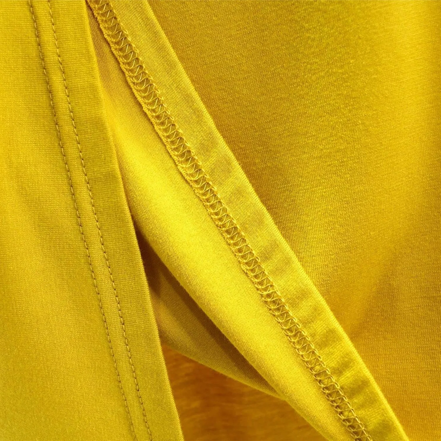 Женская футболка с круглым вырезом Athletic Running Workout, Yellow — фото 4