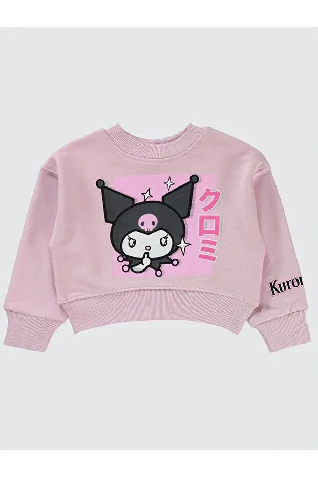 Детские свитшот для девочек оверсайз Kuromi, Lilac