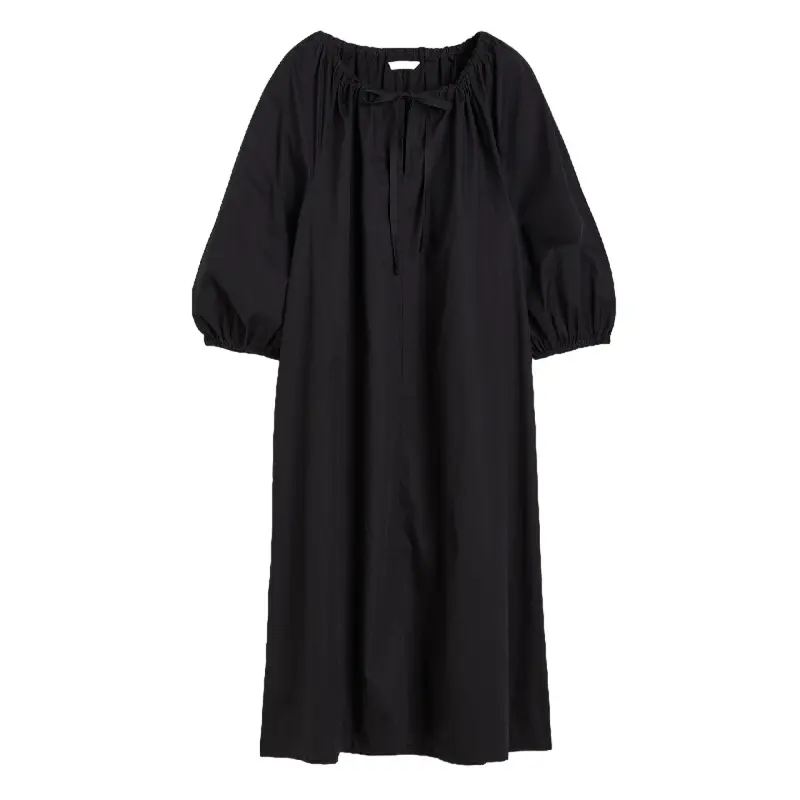 

Платье H&M Drawstring-detail, черный