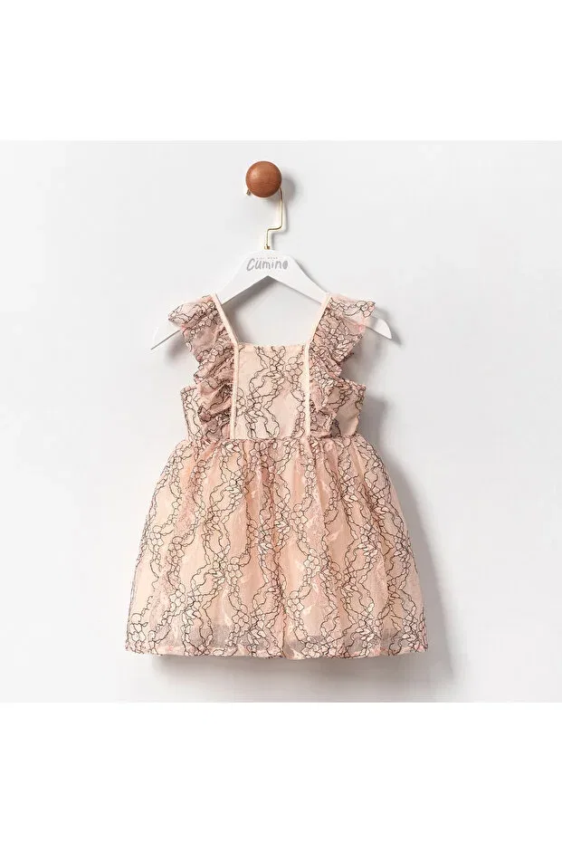 Детское платье для девочек кружевное Frida girl dress Generic Brands, Powder