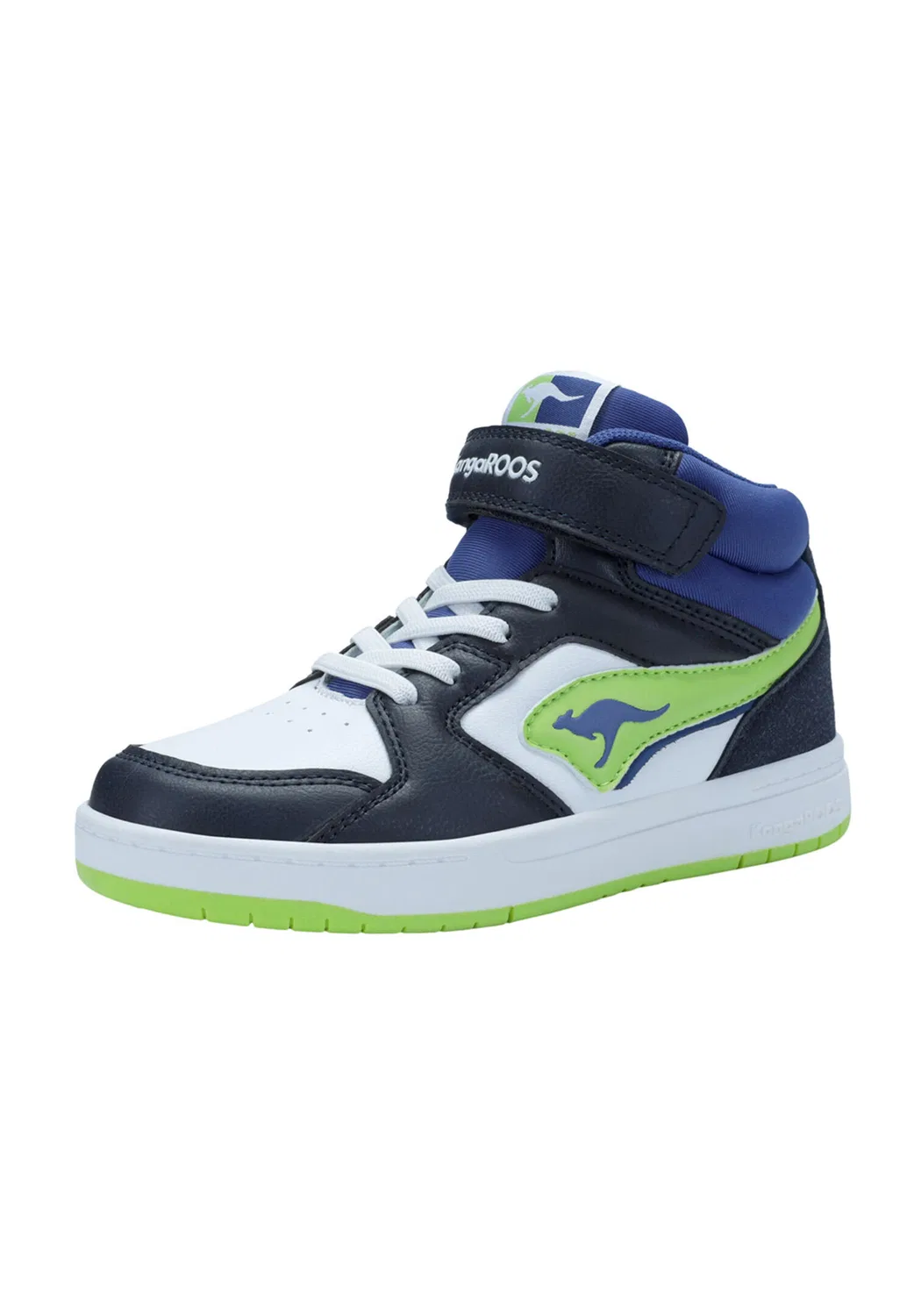 Детские кроссовки с липучкой K-CP Hogan EV High-Top Kangaroos, Dunkelblau