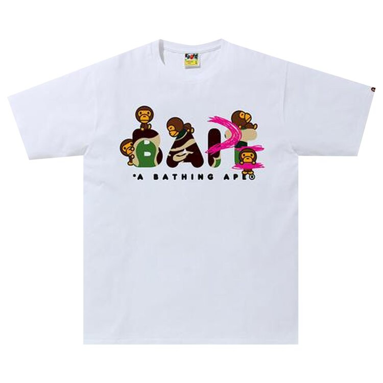 

Футболка BAPE x BAIT x Funko Figure Tee 'White', белый