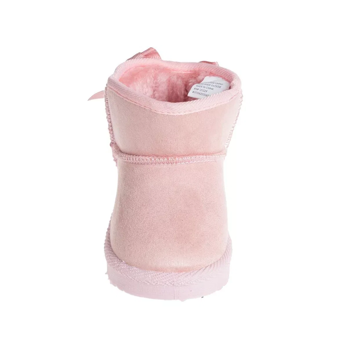 Детские сапоги для девочек с бантом Bebe, Blush — фото 4