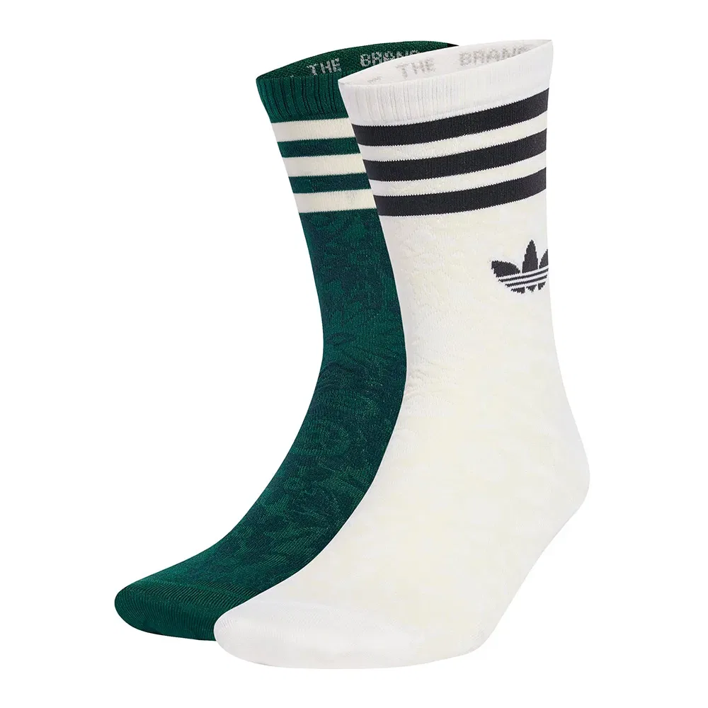 Носки Adidas Originals X Liberty London 2 шт, зеленый