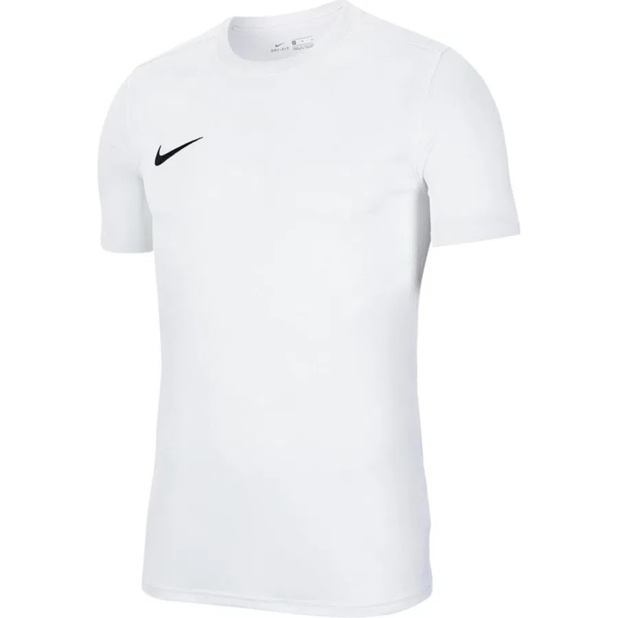 Футболка спортивная с коротким рукавом Nike Dri-FIT Park VII, Белый — фото 2