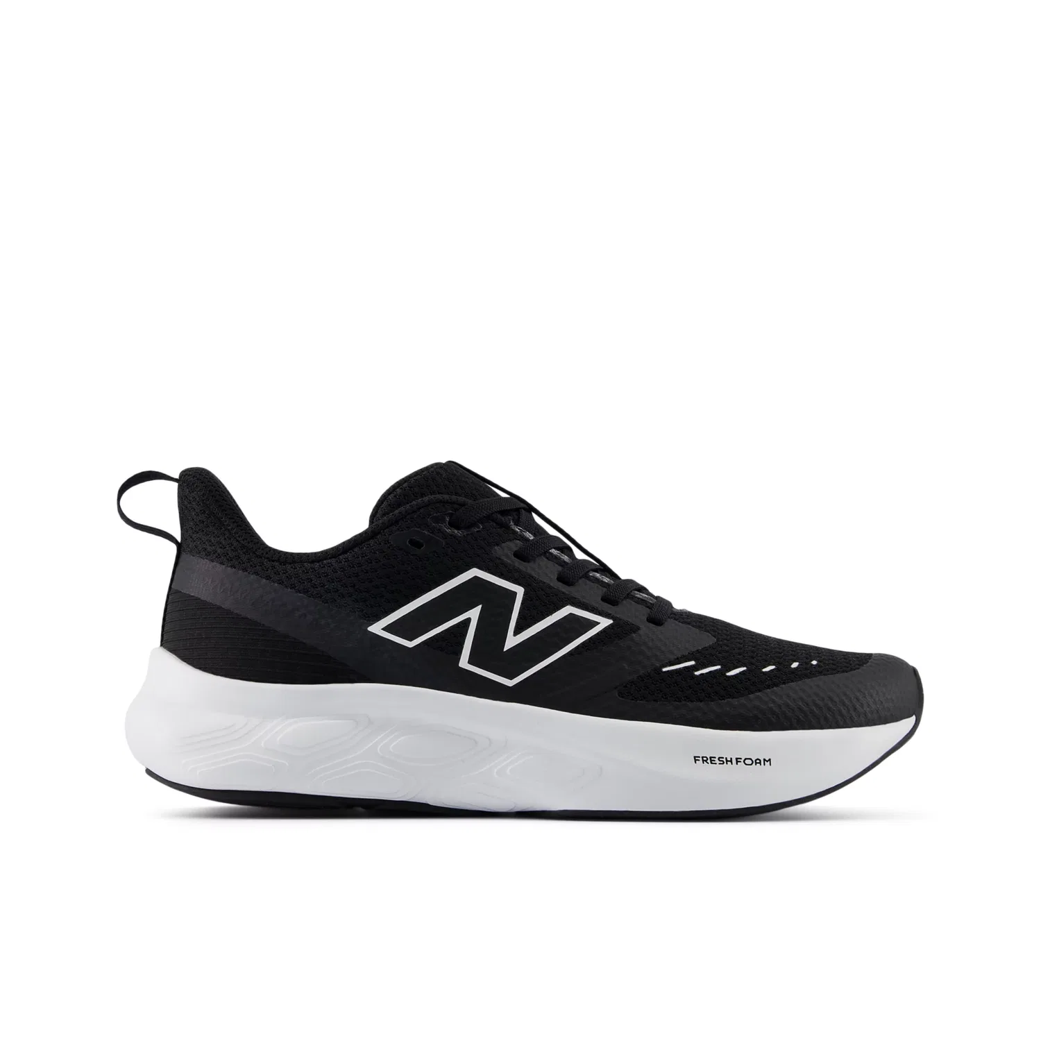 Детские кроссовки дышащие 625 LACE New Balance, Black With White