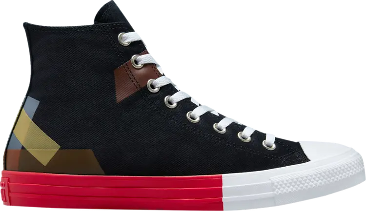 

Кроссовки Converse Chuck Taylor All Star High Space Racer - Black University Red, черный