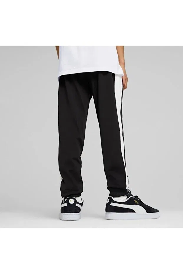 Детские спортивные брюки для девочек с принтом Always On Track Puma, Черный — фото 2