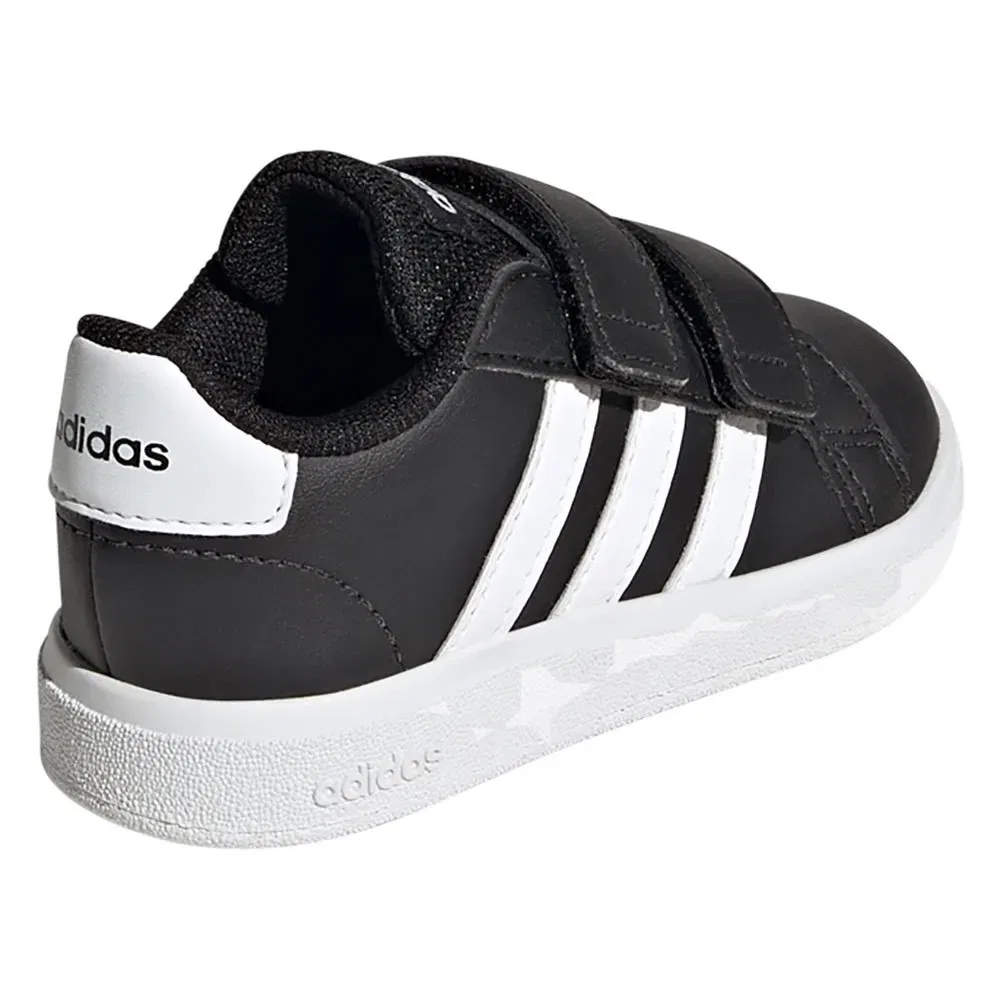 Кроссовки Grand Court 20 CF Adidas, черный — фото 4