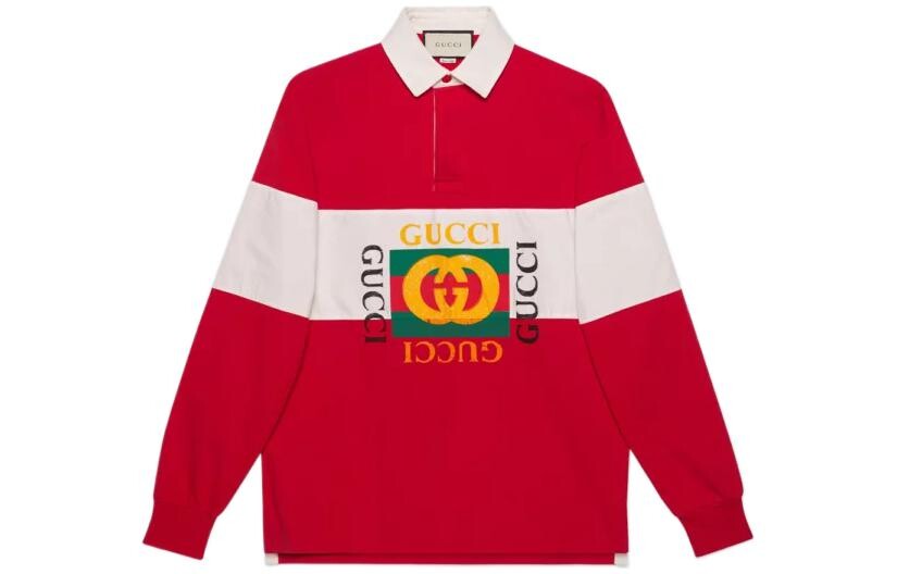 

Рубашка поло мужская красная Gucci, красный