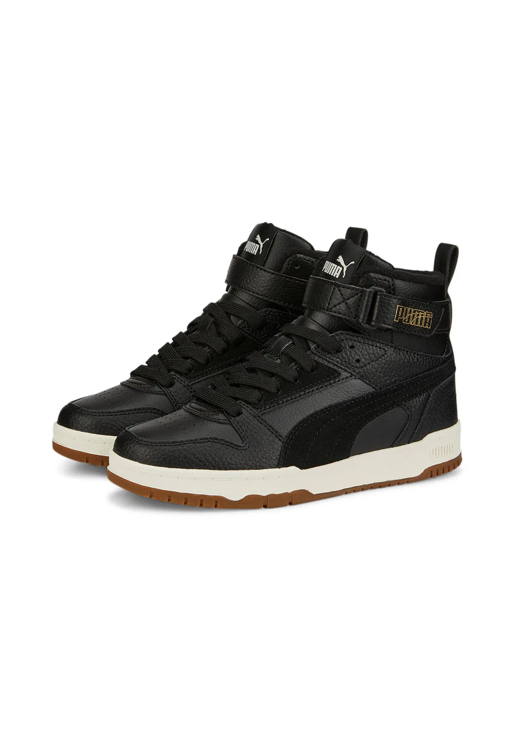 Детские зимние кроссовки с меховой подкладкой Puma RBD GAME WTR JR, Schwarz