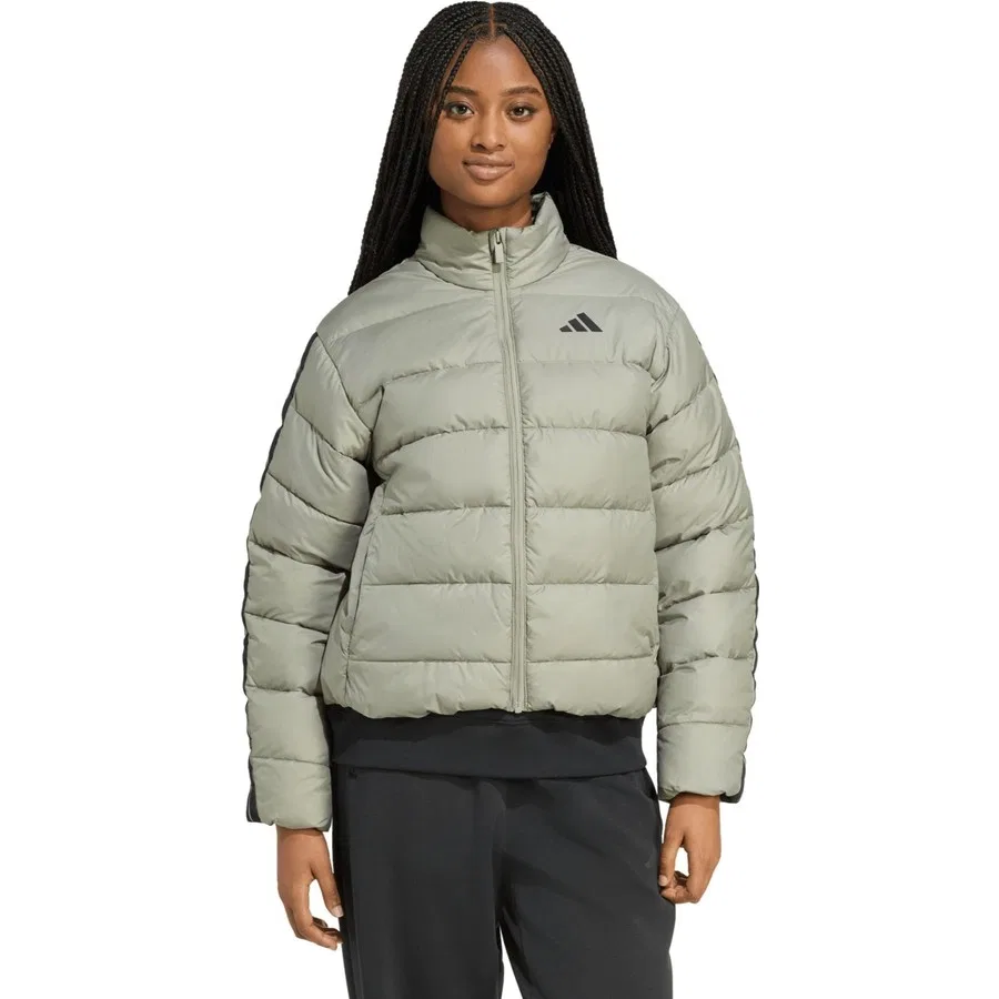 Женская куртка adidas W Ess 3 S Sd Jkt Mont JX7809, Хаки