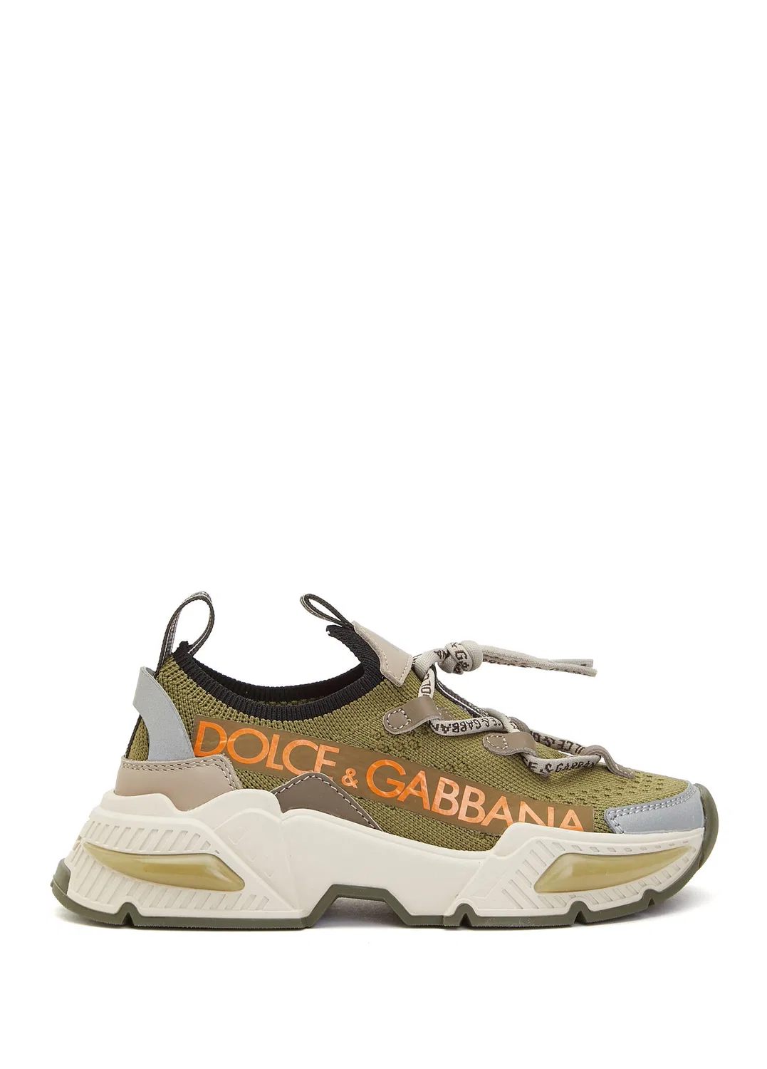 Кроссовки Dolce&Gabbana, Haki Erkek Çocuk Sneaker, Multicolor 2