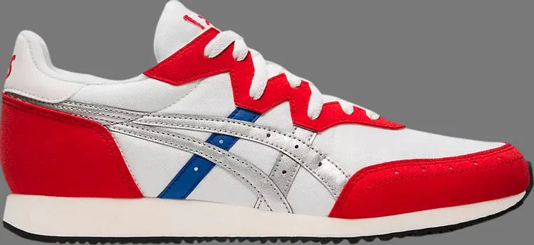 

Кроссовки tarther og 'white classic red' Asics, белый