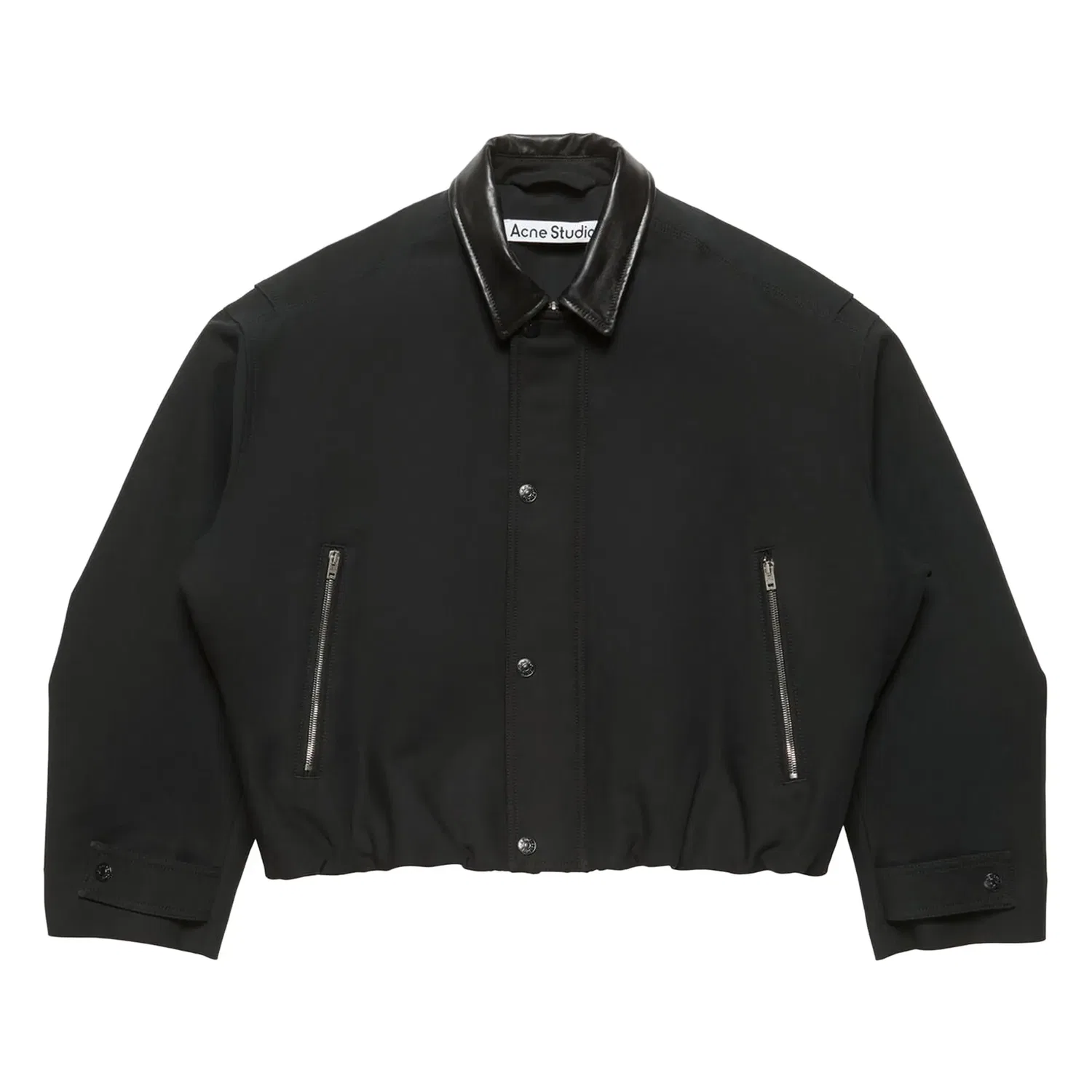 Бомбер черный Acne Studios, Черный
