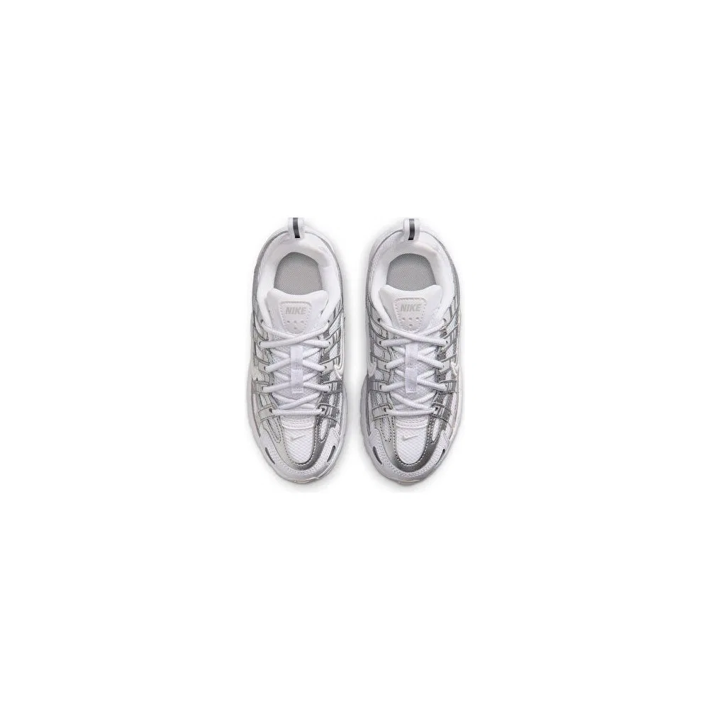 Детские кроссовки Nike P-6000 Lace, White — фото 4