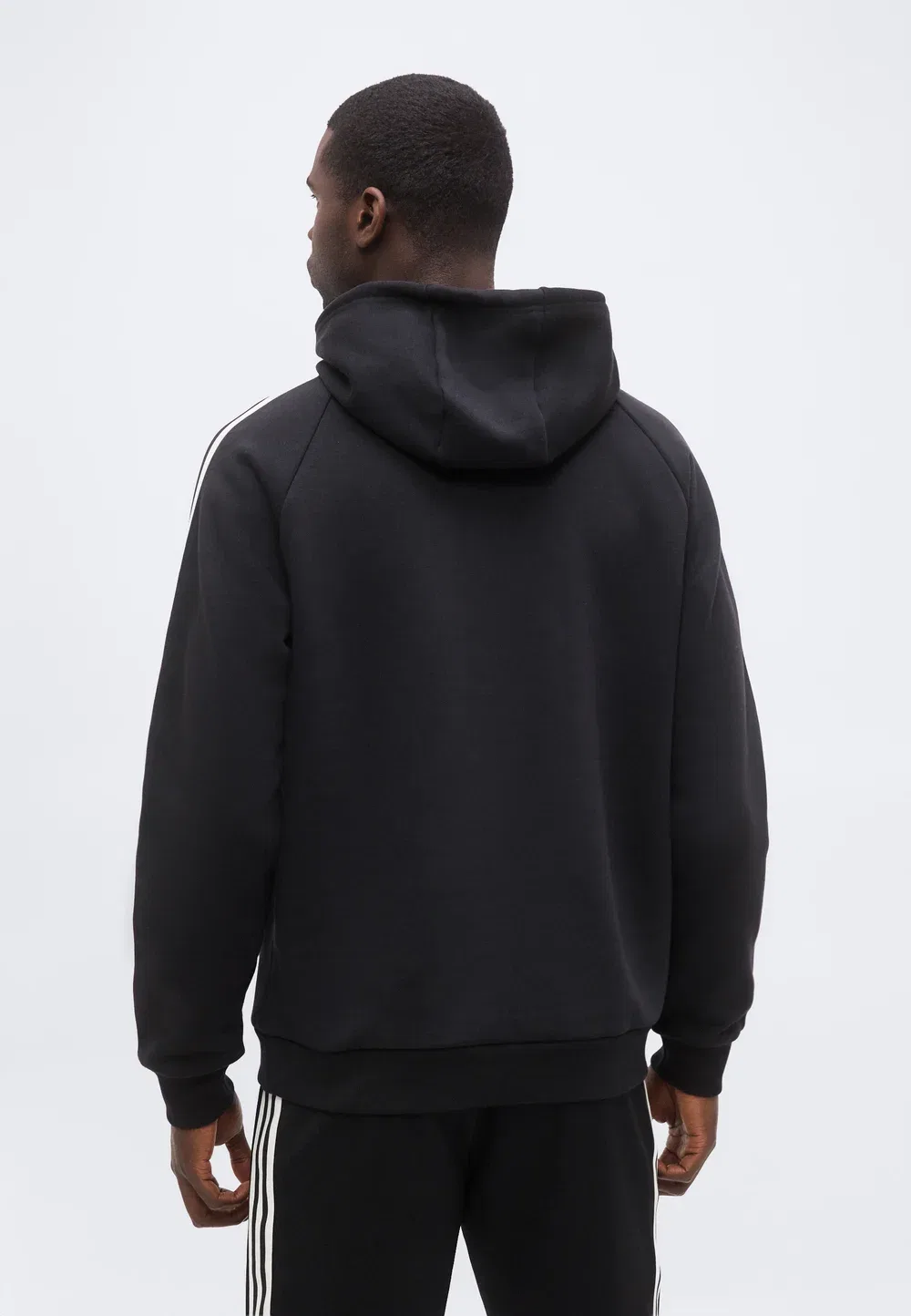 Худи "Ювентус Турин" - клубная одежда Adidas Originals, Black — фото 3