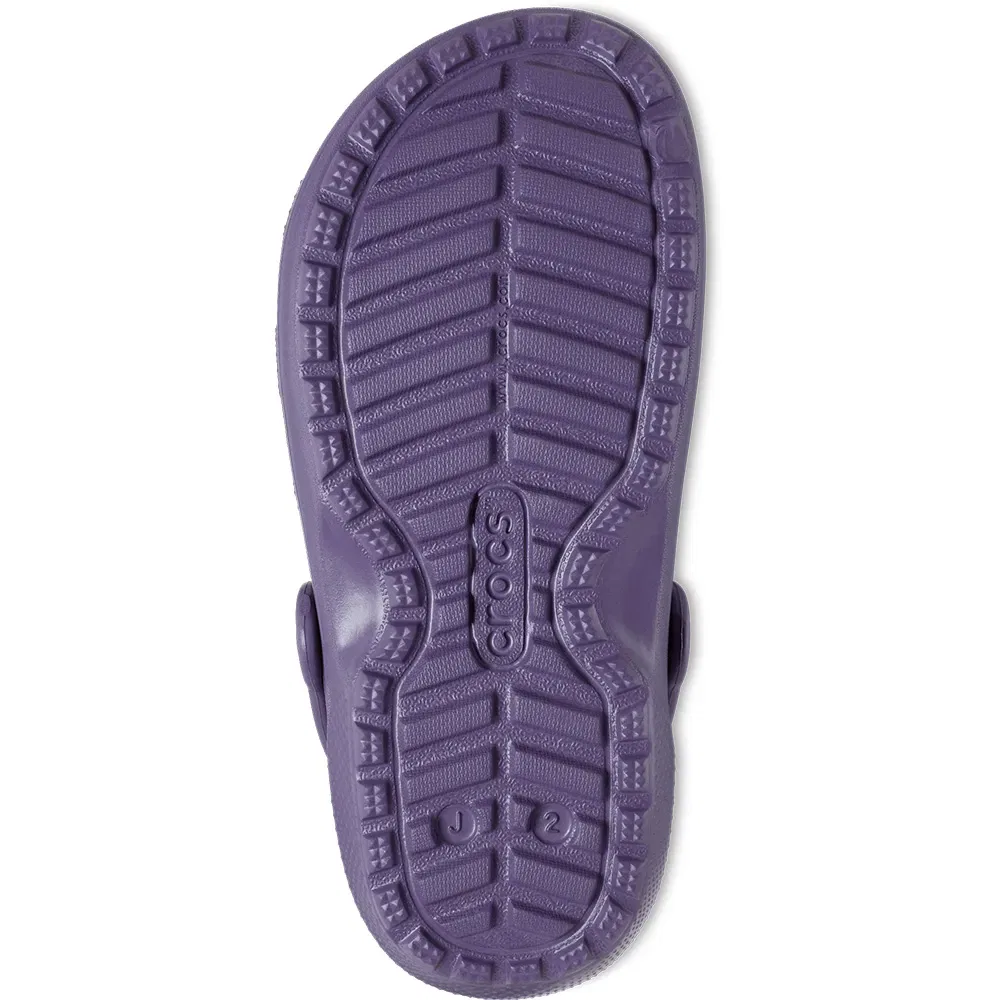 Сабо Classic Lined K Crocs, фиолетовый — фото 2