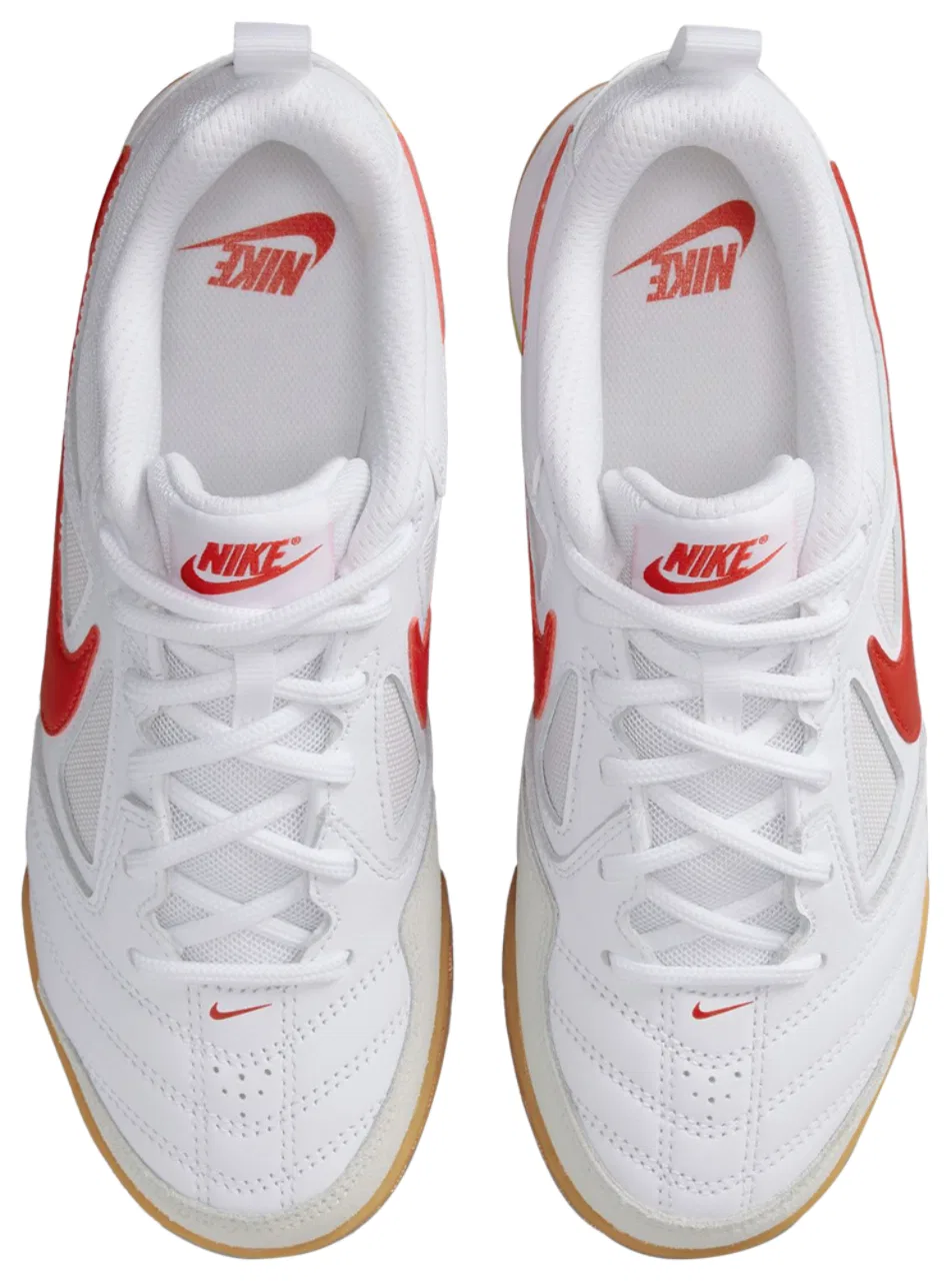 Мальчиковые кроссовки Gato Nike, цвет White/Gum/University Red — фото 4