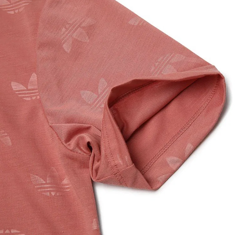 Женская футболка красная Adidas Originals, Red — фото 4