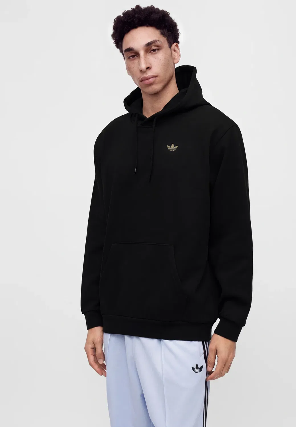 Толстовка с логотипом скейтбординга - худи Adidas Originals, Black — фото 4