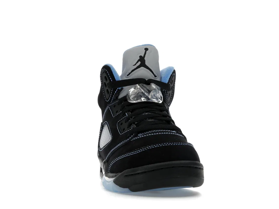 Детские кроссовки Lifestyle с принтом Jordan 5 Retro Jordan, Black/University Blue/White — фото 2