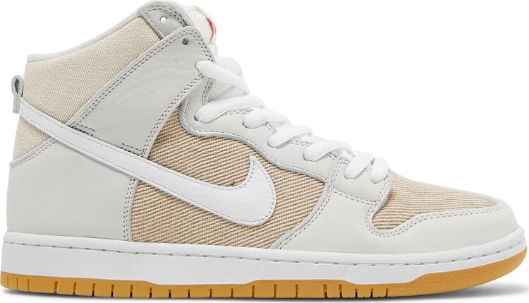 

Кроссовки Nike Dunk High Pro ISO SB 'Unbleached Pack - Natural', кремовый, Бежевый, Кроссовки Nike Dunk High Pro ISO SB 'Unbleached Pack - Natural', кремовый