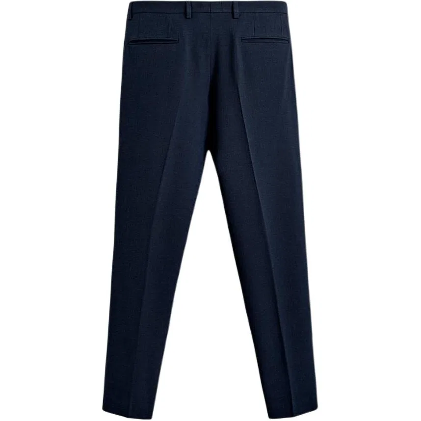 Мужские классические брюки темно-синие ZARA, Dark Blue — фото 3