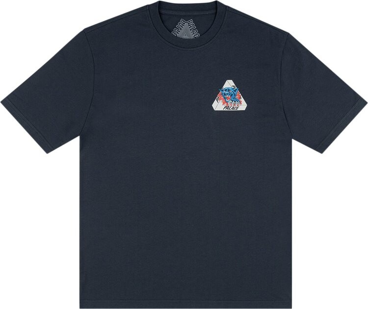 

Футболка Palace Ripped T-Shirt 'Blue', синий