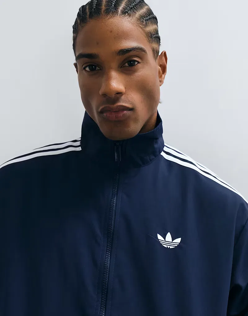 Спортивная куртка Adidas Originals Firebird из тканого материала, темно-синий — фото 2