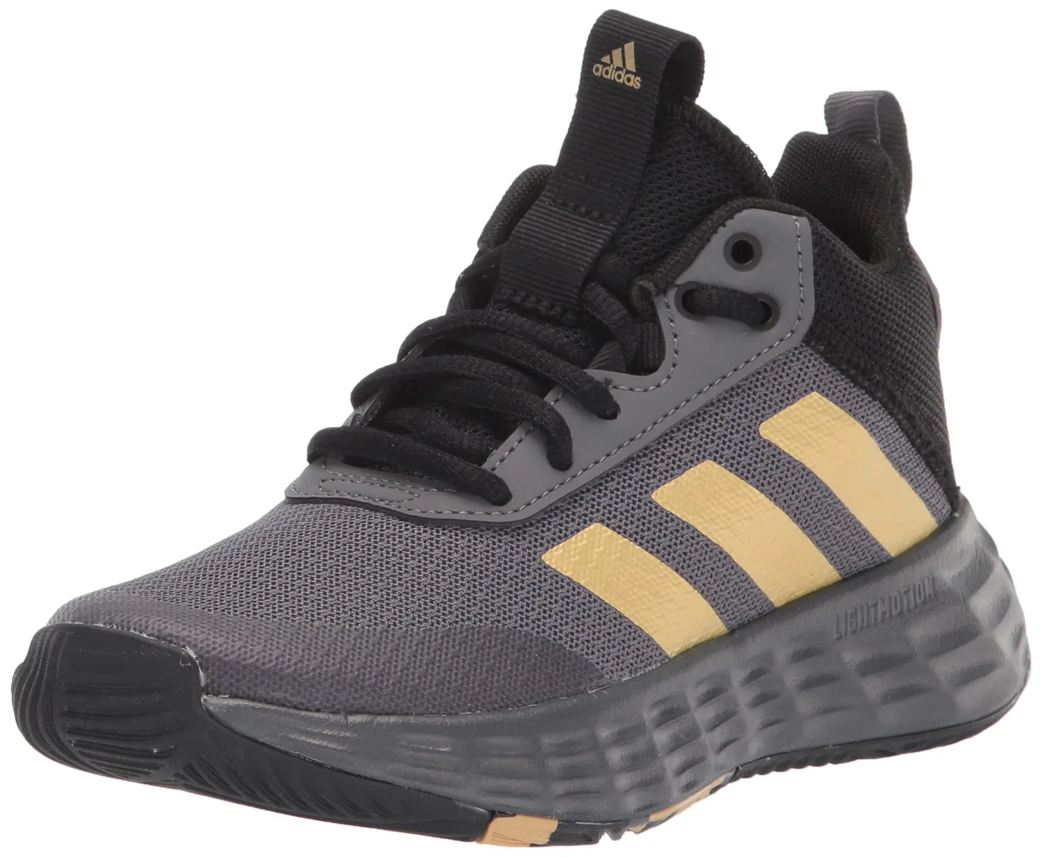 Детские кроссовки для баскетбола Own the Game 2.0 Adidas, Grey Five Gold Matte Black Core