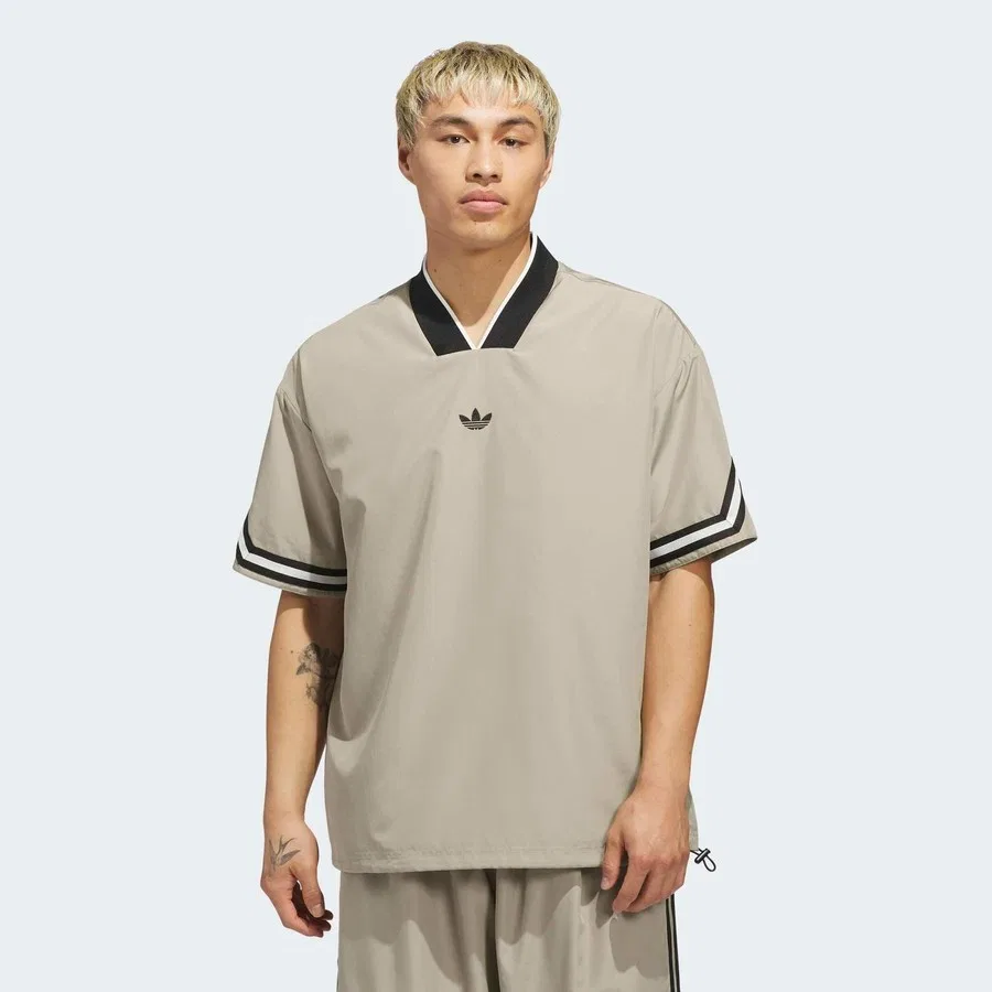 Спортивная футболка с длинным рукавом Originals adidas, Кремовый — фото 3