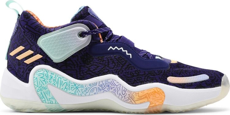 

Кроссовки Adidas D.O.N. Issue #3 'Jazz', фиолетовый