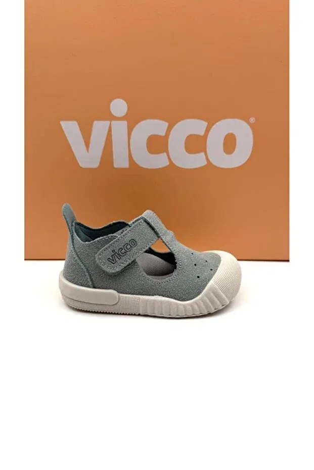 Детские ортопедические туфли на липучке Loro ii first step daily orthopedic shoes Vicco, Blue