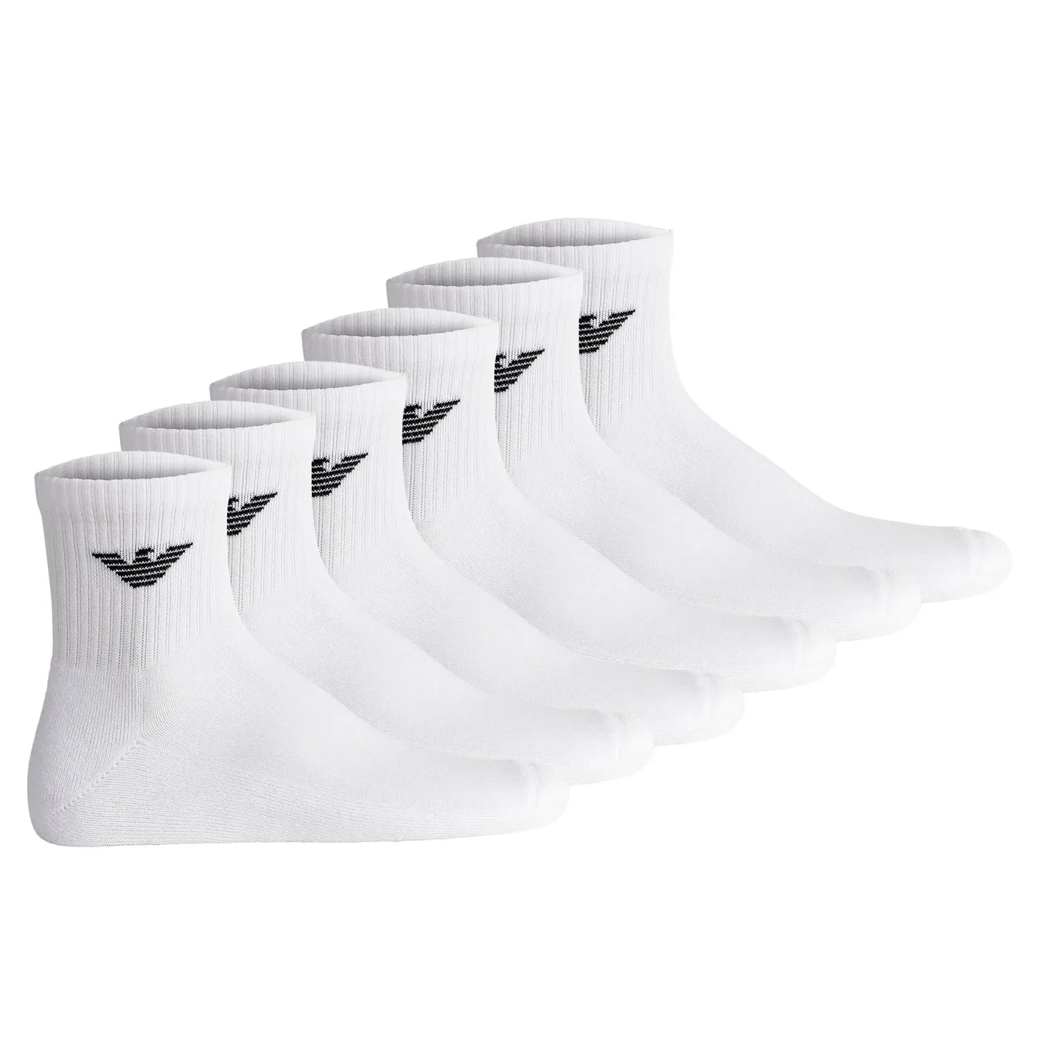 Мужские носки 6 пар Emporio Armani, White