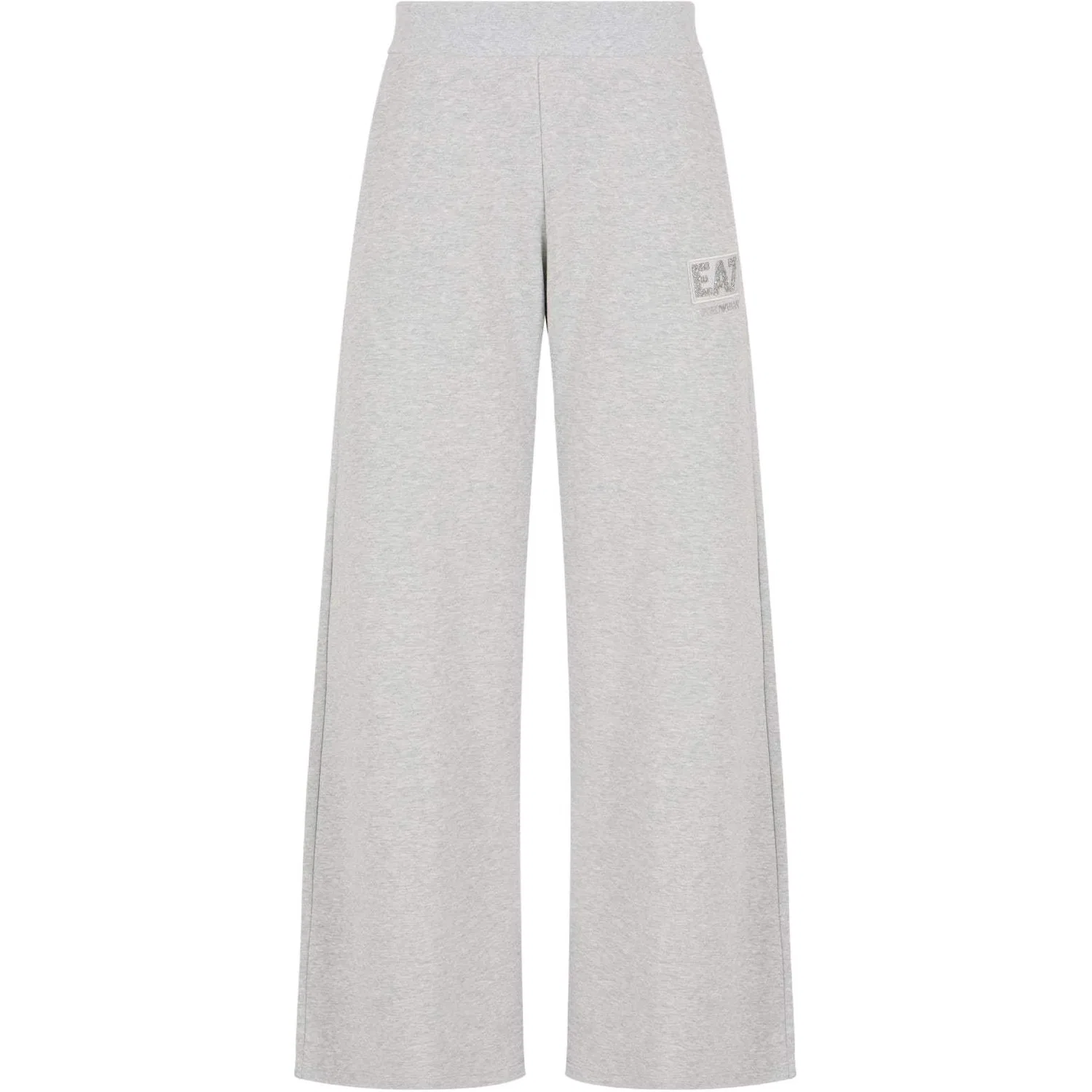 Брюки повседневные с логотипом-пластиной, Emporio Armani, Gray