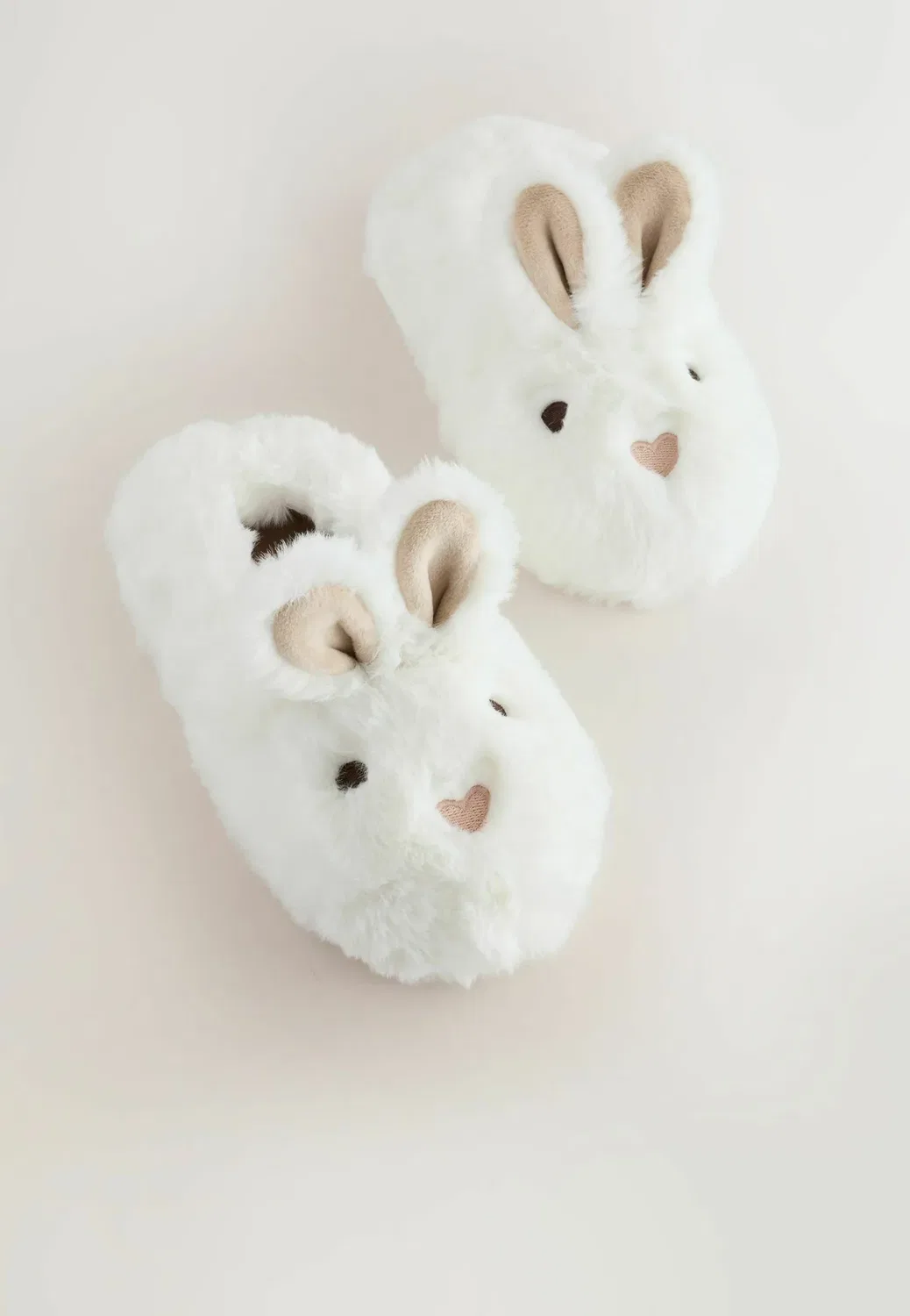 Тапочки-Мюли стандартного кроя - с изображением персонажа Next, White Bunny — фото 2
