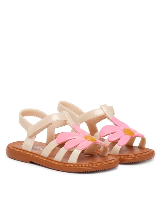 Сандалии Mini Melissa Hip Bloomy Bb Melissa, коричневый — фото 2