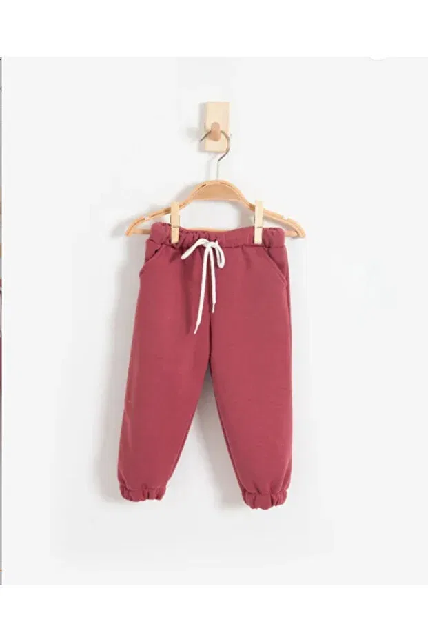 Детские спортивные штаны для девочек с утеплением Littlepoffy, Rosebush