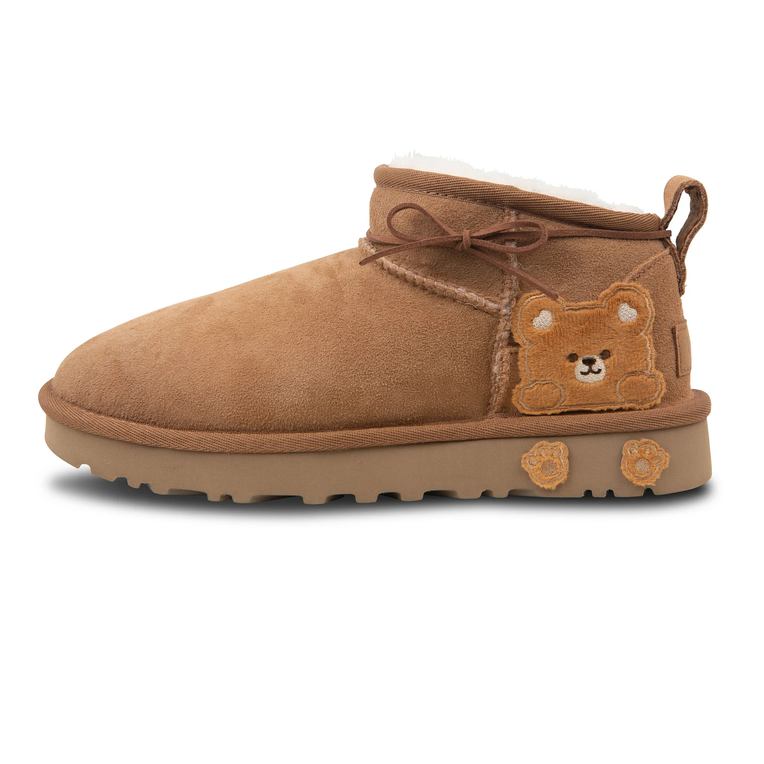 Ботинки Ugg Women's Classic Ultra Mini, каштановый/Медвежье печенье