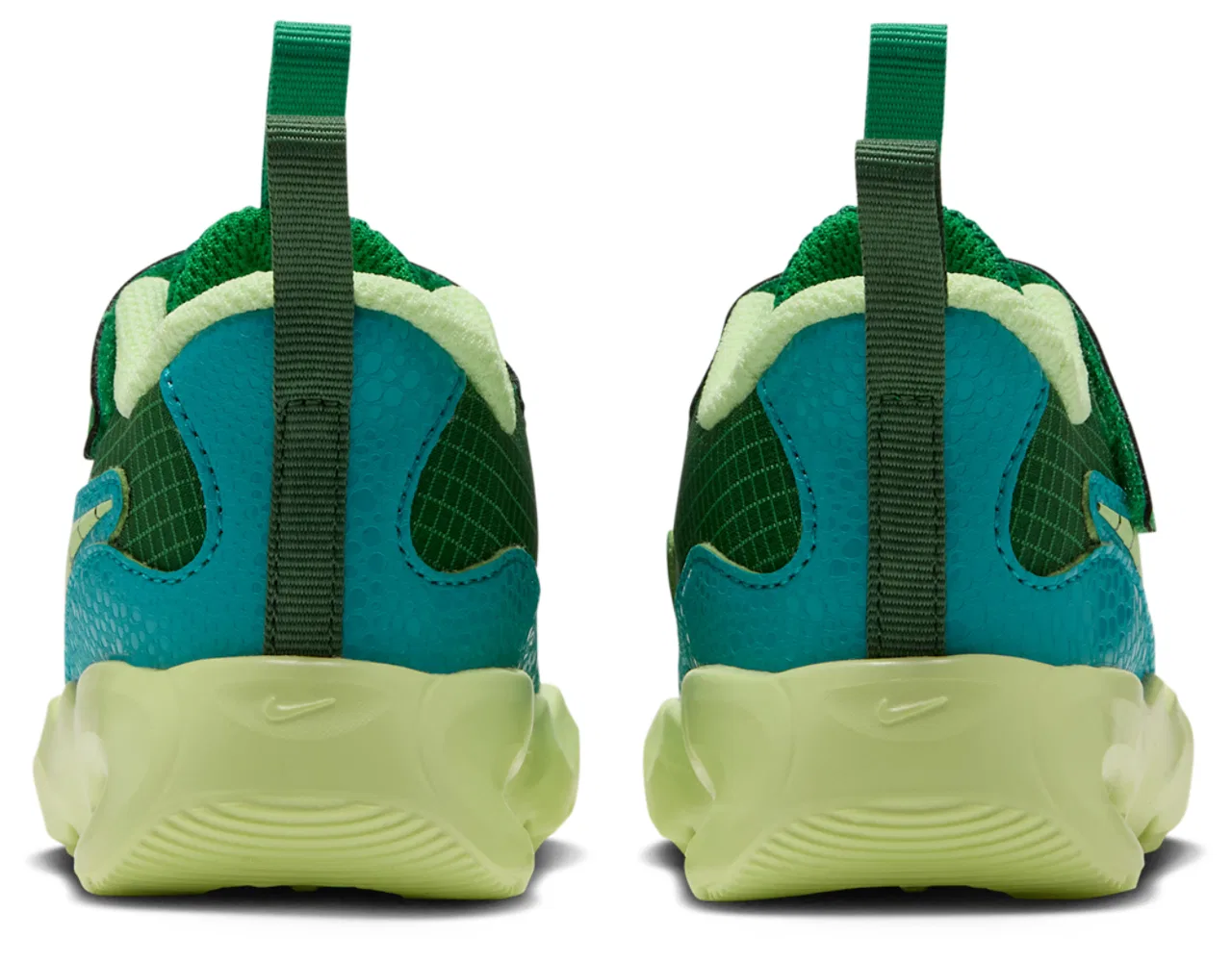 Детские кроссовки для мальчиков с шнуровкой Nike Air Max Nova SE, Nike, Lucky Green Lt Liquid Lime Energy — фото 3