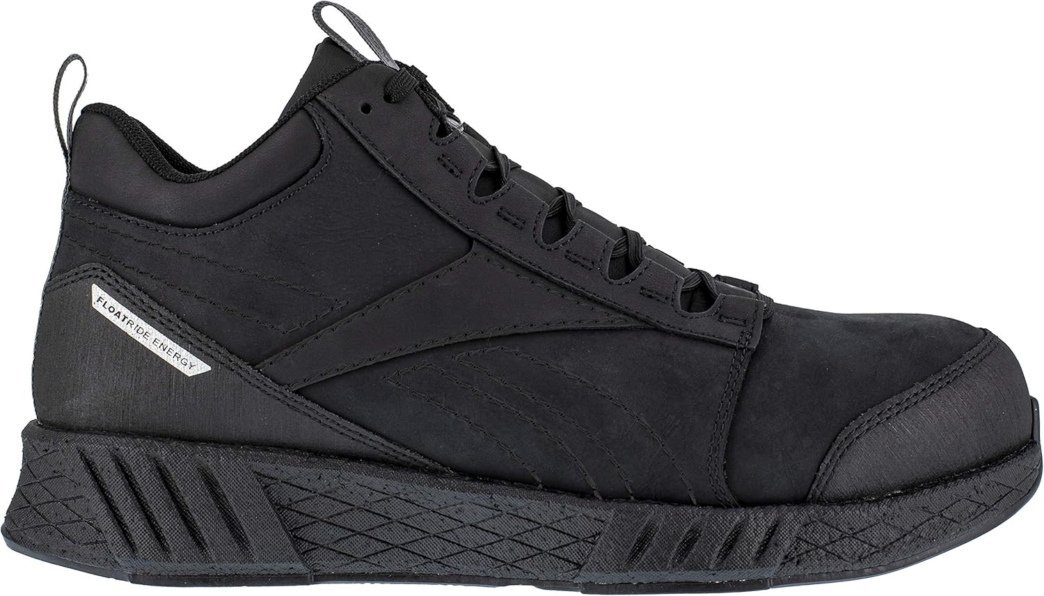 Мужские оксфорды Reebok Work Fusion Formidable с защитным носком и средней посадкой, черный — фото 2