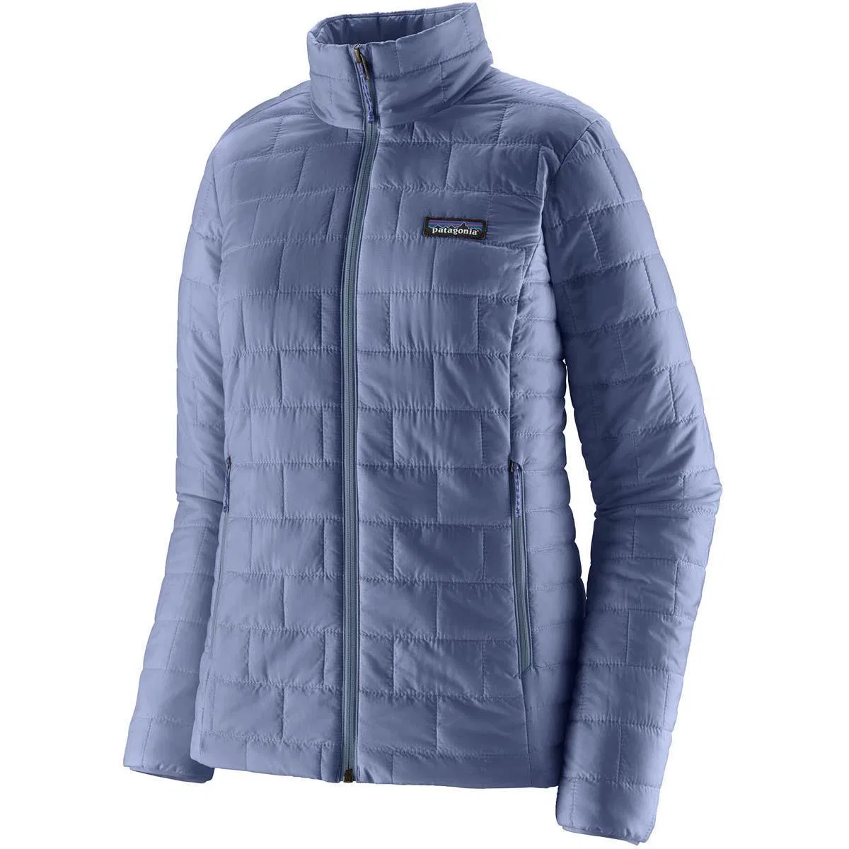 Женская куртка-пуховка с утеплителем PrimaLoft Nano Puff, Patagonia, Current Blue — фото 4