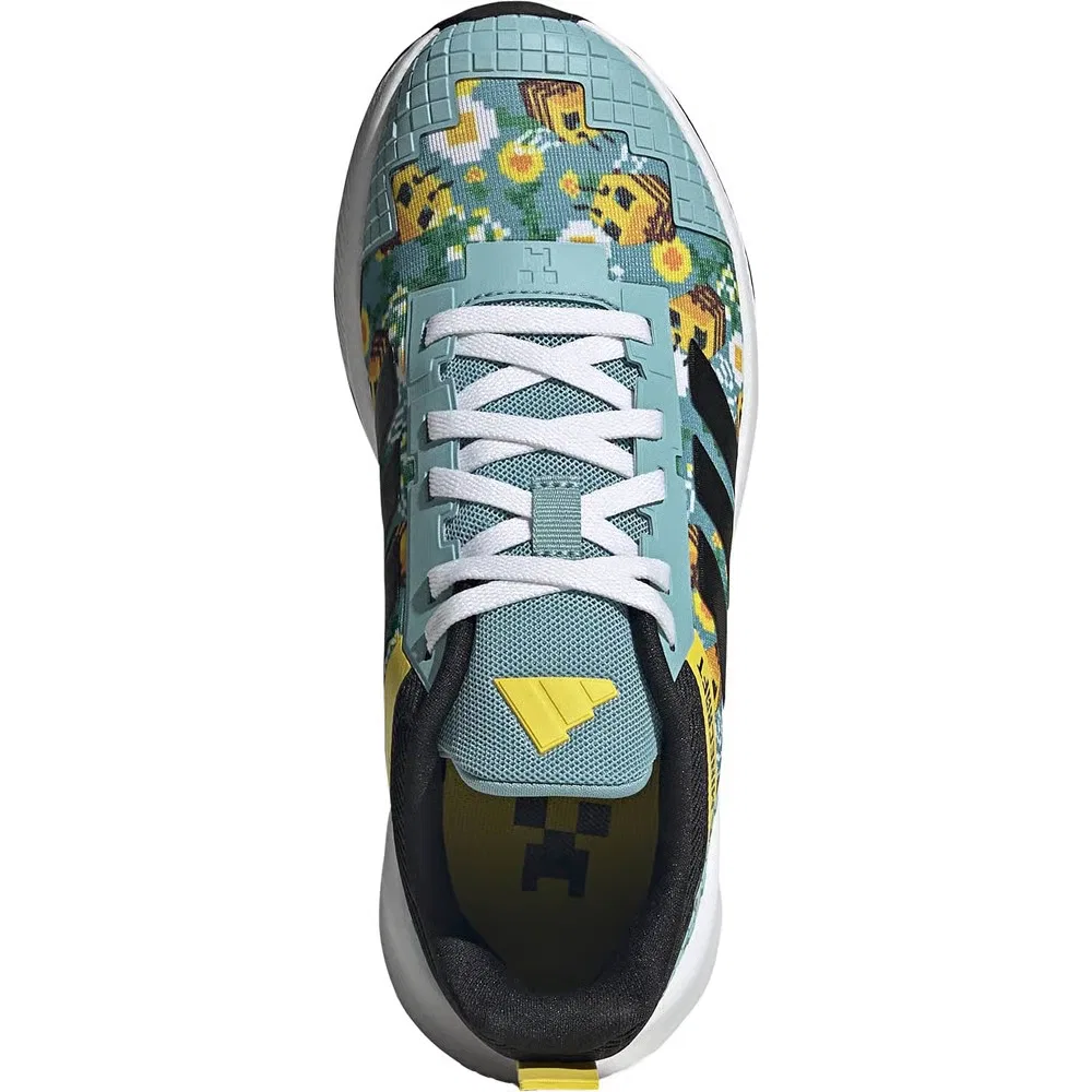 Детские кроссовки для бега Minecraft Fortarun 4.0 Adidas, Clear/Clear/Clear — фото 4