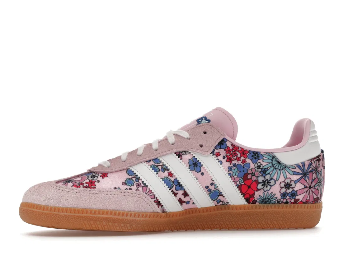 Детские кроссовки Lifestyle с принтом Adidas Samba OG, Clear Pink White Gum 3 — фото 3